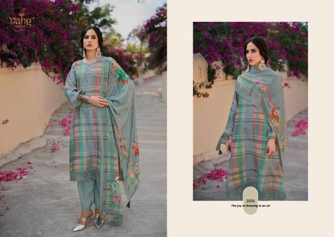 Alivia By Rang Digital Printed Lawn Cotton Dress Material Wholesale Price In Surat